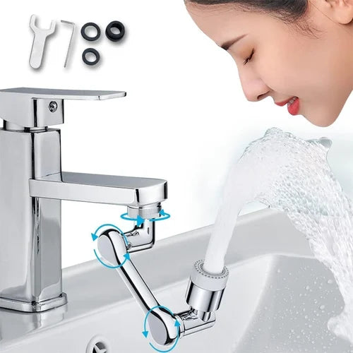 1080 Degree Multifunctional Water Tap Extender Multiple angle rotating water faucet extention (1 PCS)