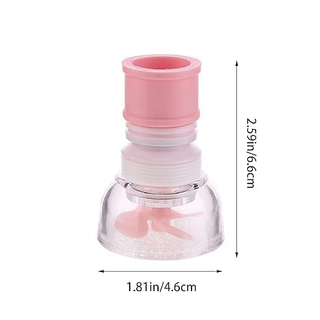 Adjustable Kitchen Splash Plastic Water Saving Faucet Sprinkle Head Nozzle Bathroom Tap (1 PCS)