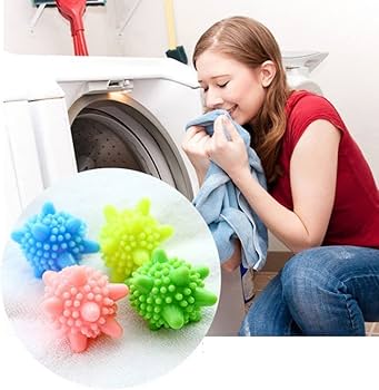 Silicone Washing Machine Laundry Balls (10 Pcs)