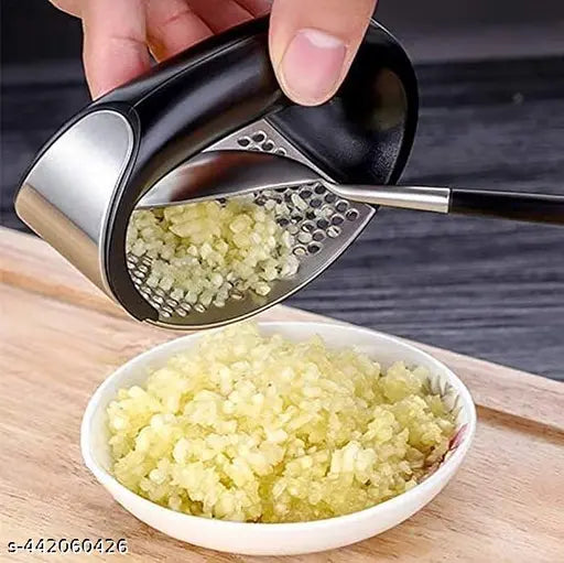 Stainless Steel Garlic Presser