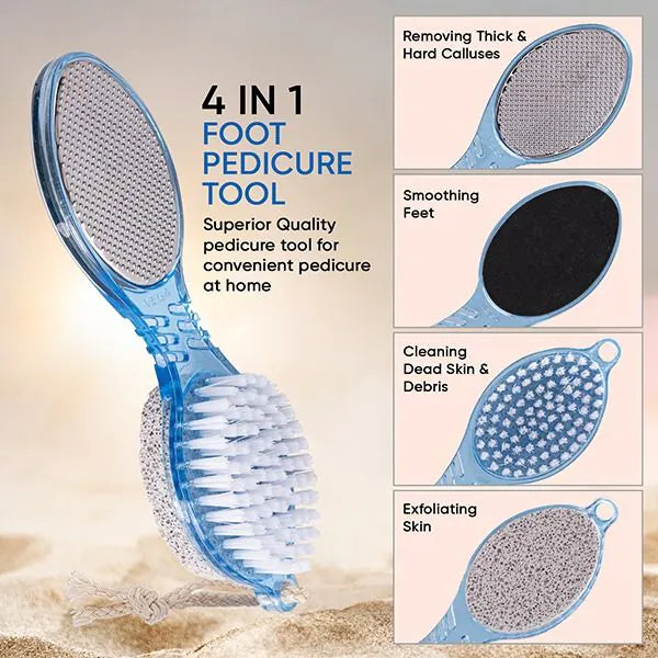4 in 1 foot Pedicure Brush